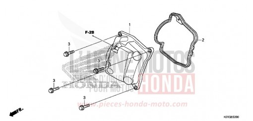 CYLINDER HEAD COVER SH125ADG de 2016